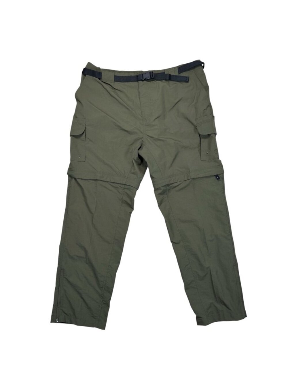 Magellan Fish Gear Back Country Pant 2XL Men Green Convertible Short Hiking Outd